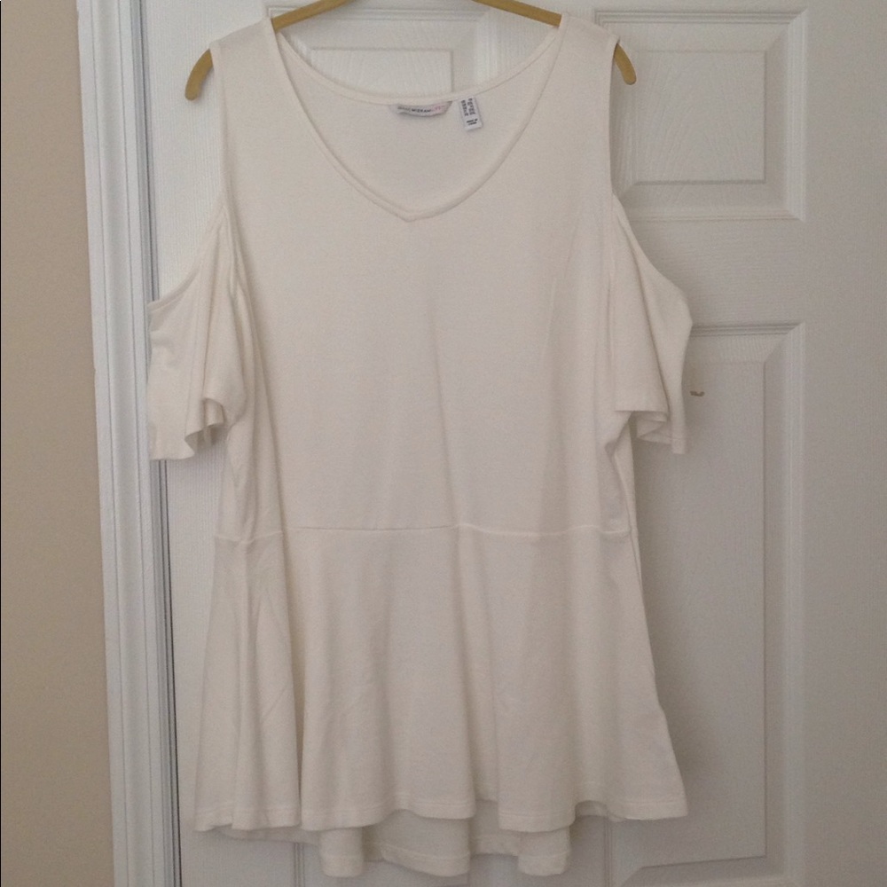 Cream blouse